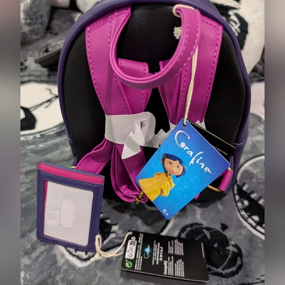 Coraline Loungefly Backpack Set - Picture 2 of 2